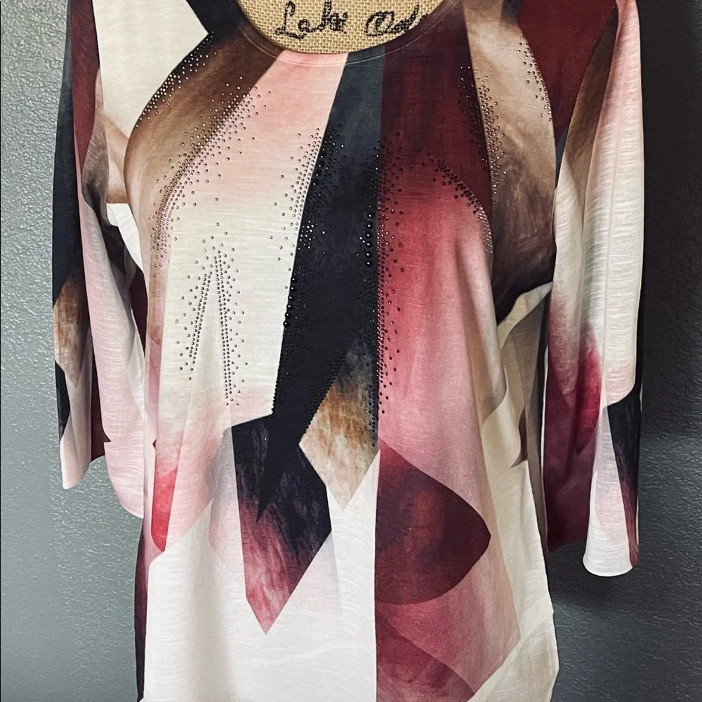 Stunning Blouse by Christopher & Banks P/M - Picture 3 of 6